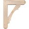 Ekena Millwork Olympic Craftsman Smooth Bracket w/ Offset Brace, Douglas Fir, 7 1/2"W x 28"D x 36"H BKT0806X28X36OLY04SDF - alternate 3